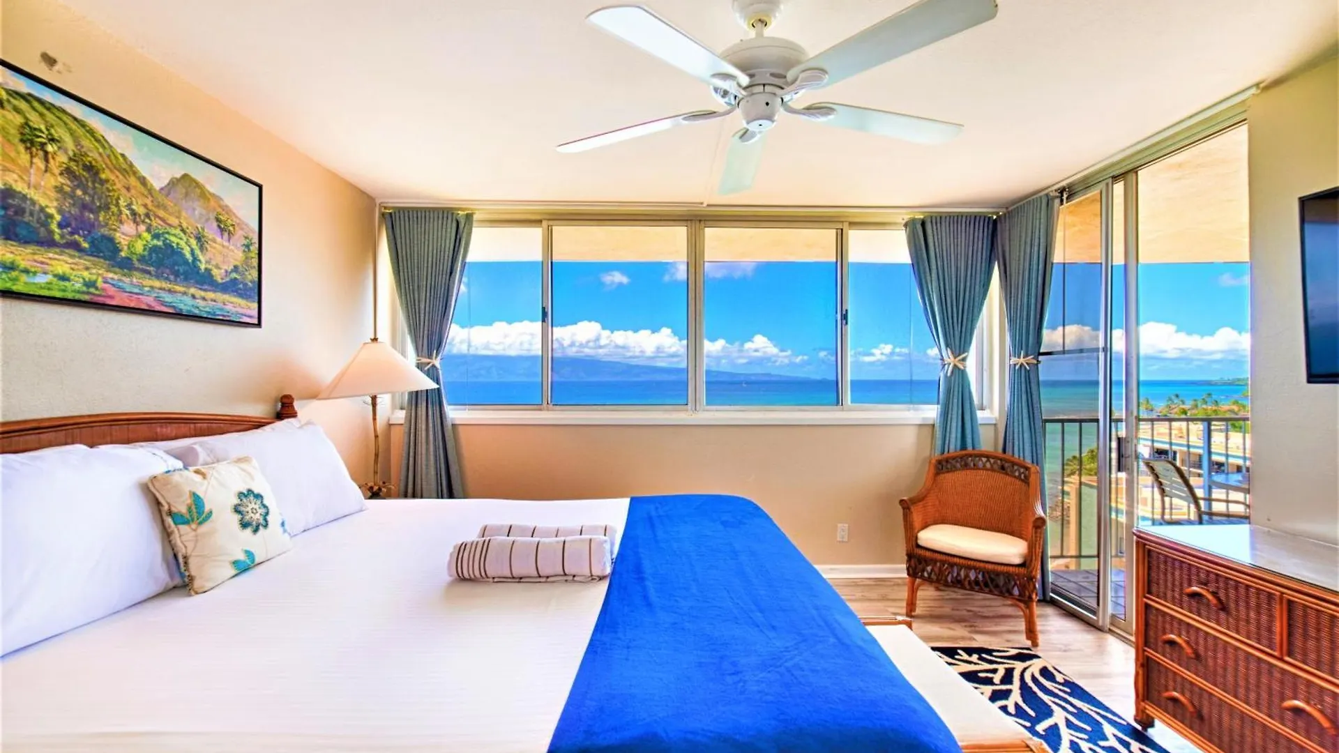 라하이나 12Th Fl Penthouse Aloha Special Savings Oceanfront 아파트 0*,  미국